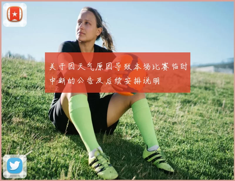 关于因天气原因导致本场比赛临时中断的公告及后续安排说明